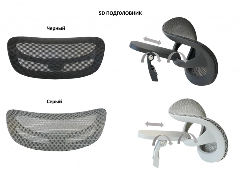 EXPERT ERGO SAIL-LB H02W 5D серое - 6